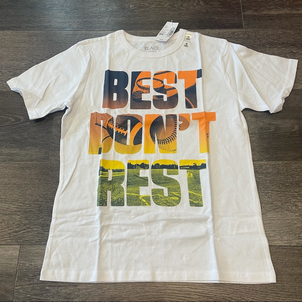 (3 for $20) The Children’s Place Medium (7/8) Short Sleeve TShirt - Sports